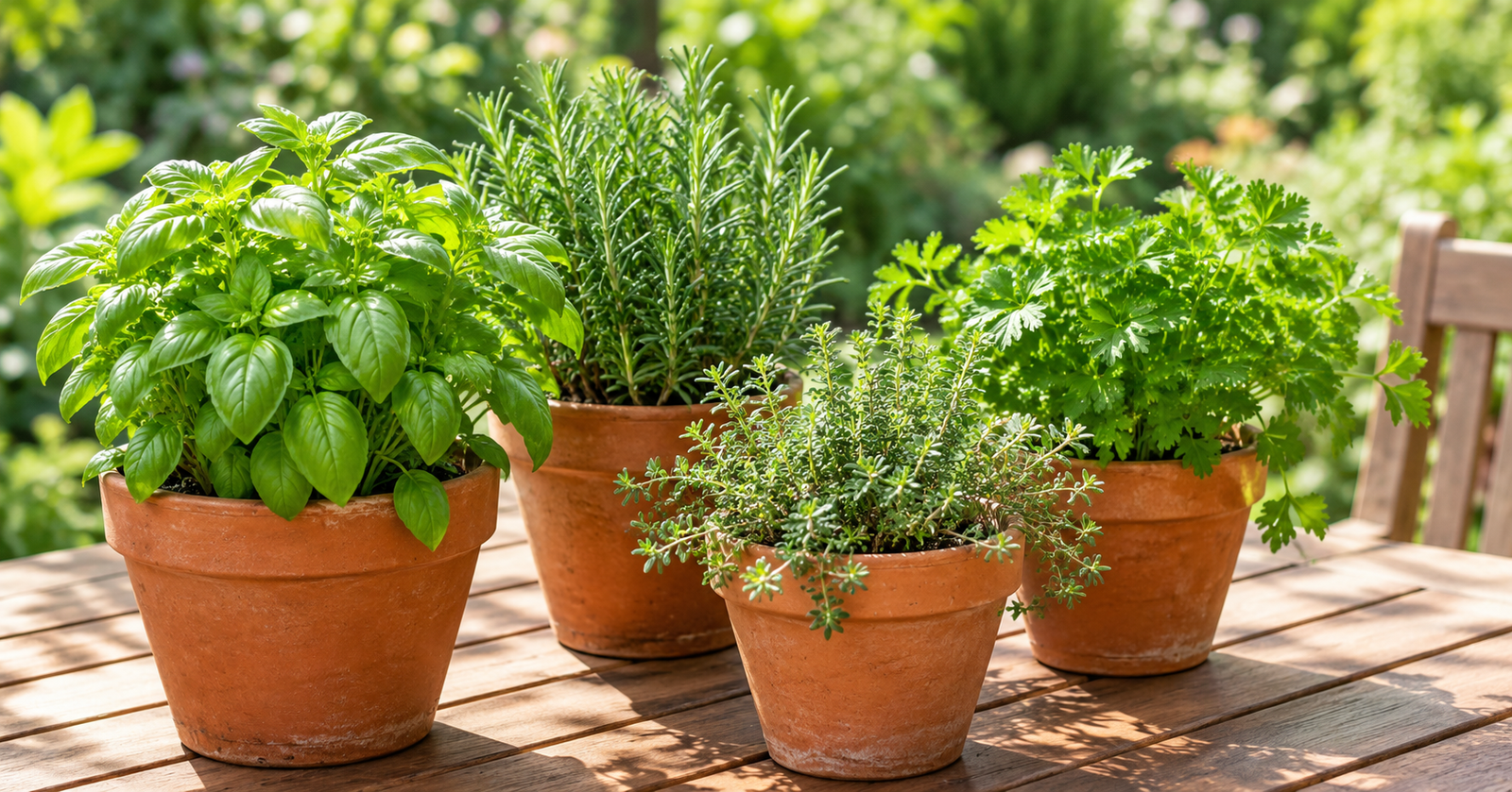 Growing Herbs in Containers: A Beginner’s Guide to Soil, Sunlight & Watering