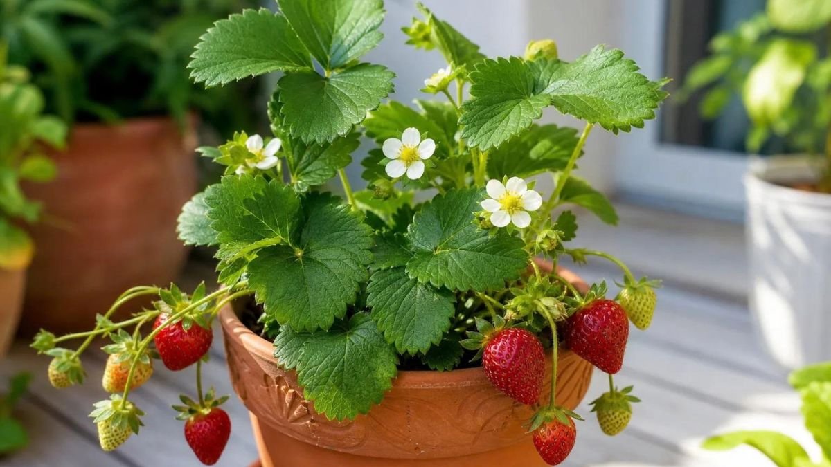 How to Grow Strawberries in Pots: A Beginner’s Guide